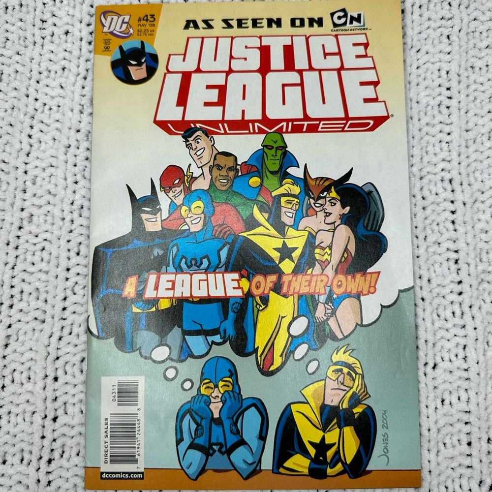 Justice League Unlimited #43 DC FN- (2008) No Creases or Wrinkles B103